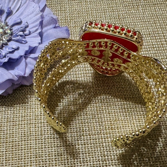 ❌SOLD❌ Kendra Scott RED Harlow/Morgan/Abena Set - Picture 11 of 12